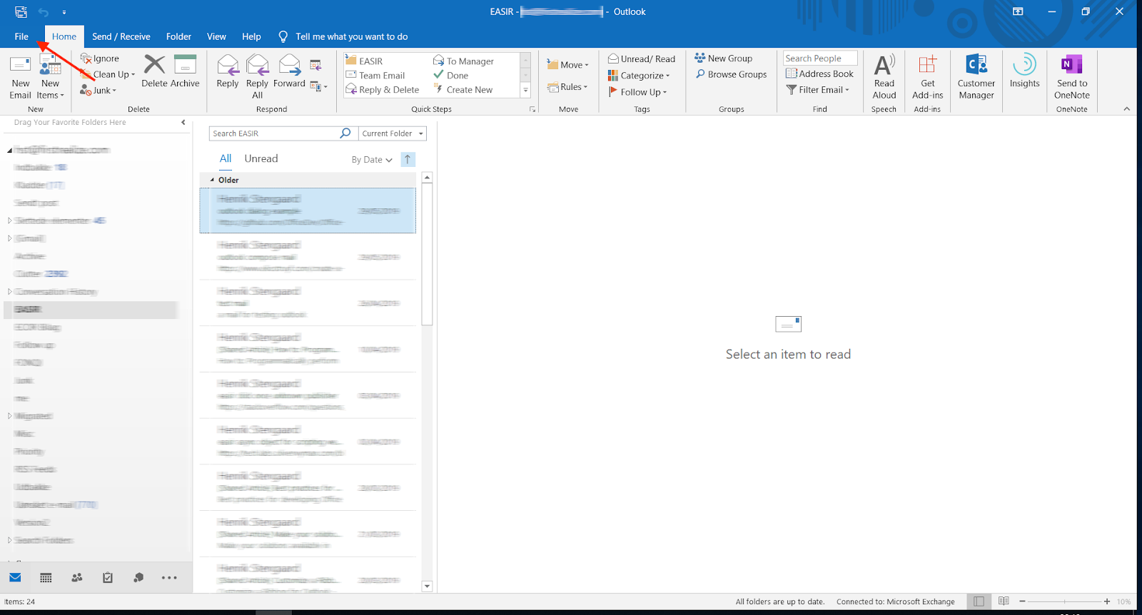 outlook office 2019